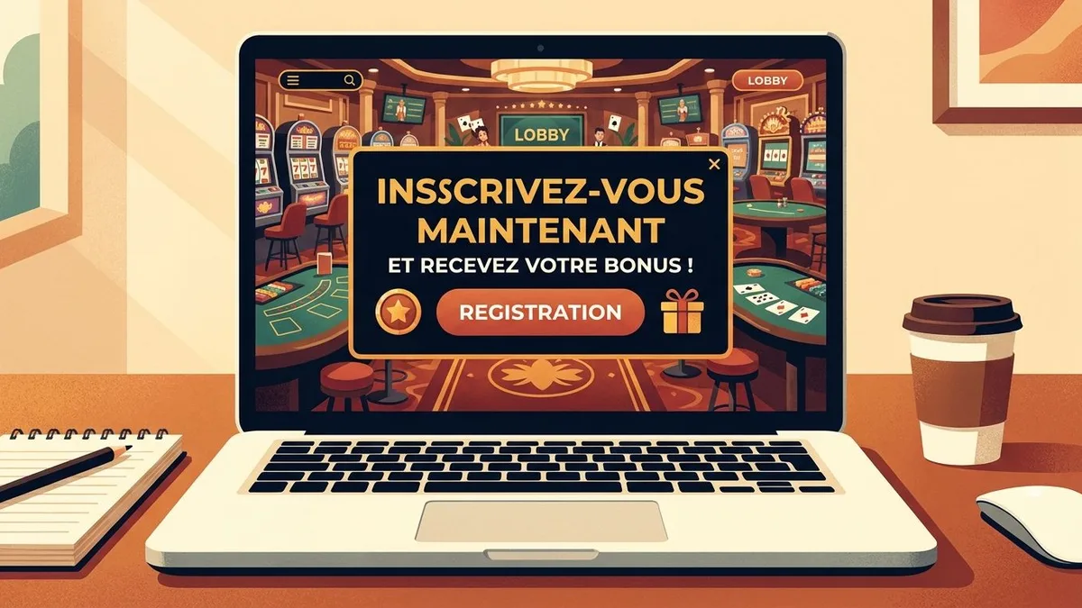 Inscription avec bonus